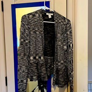 White House Black Market peplum cardigan